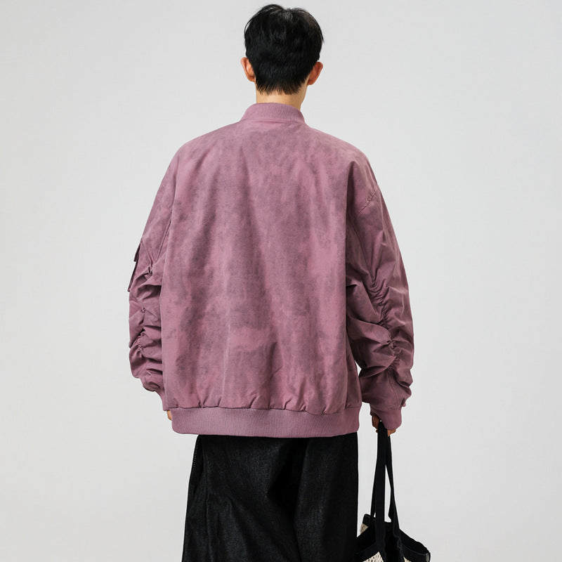 Retro Bomber Jacket for Men Women