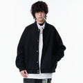 Men's  Vintage Baseball Collar Workwear Jacket