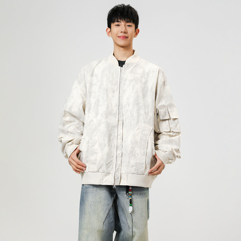 Retro Bomber Jacket for Men Women
